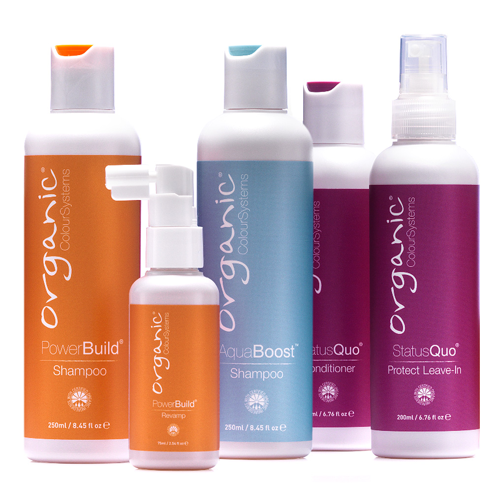 Organic Colour Systems Care range