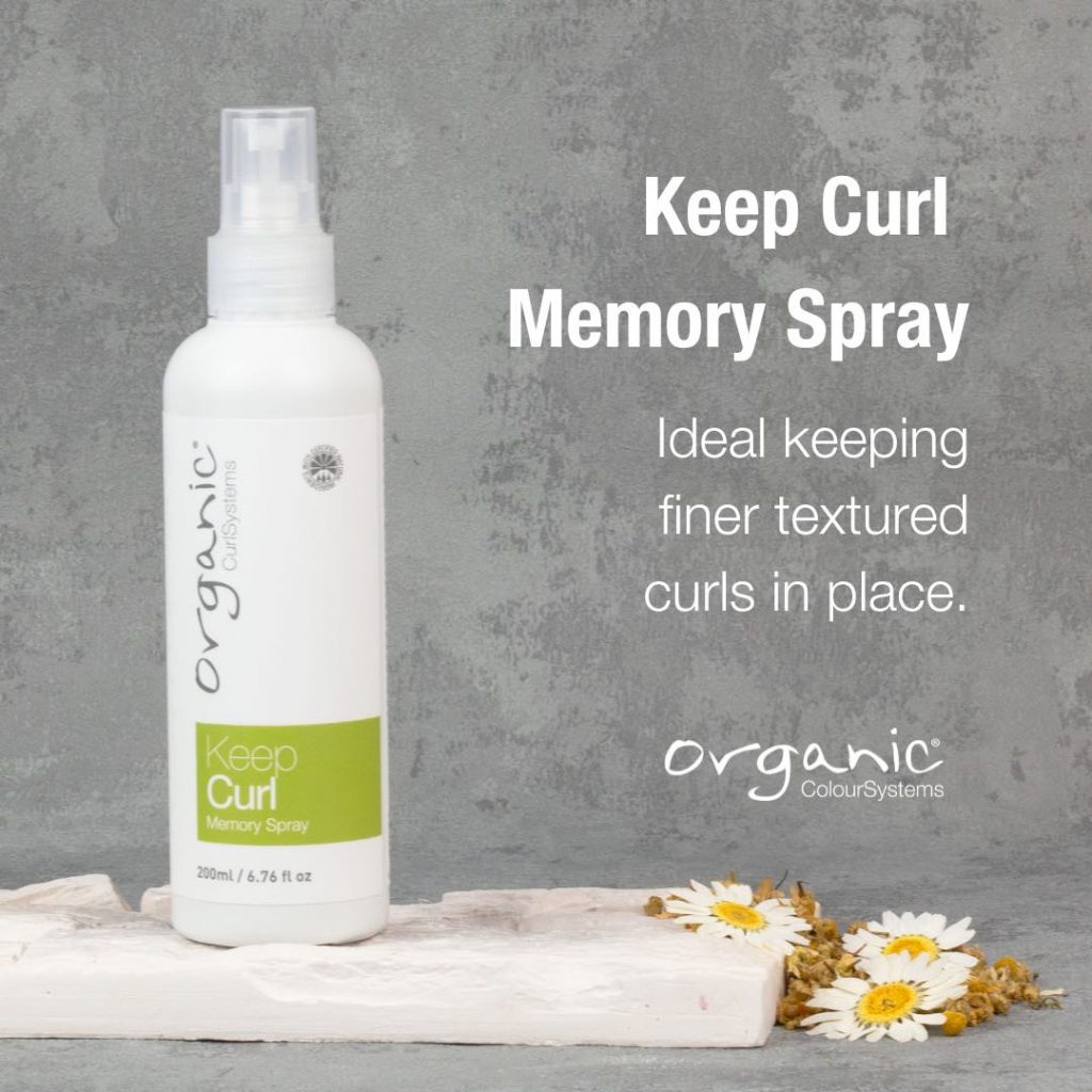 Organic Colour Systems Keep Curl Memory Spray