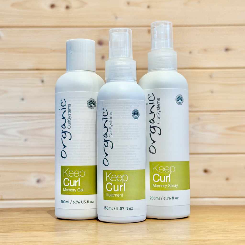 Organic Colour Systems Keep Curl Range